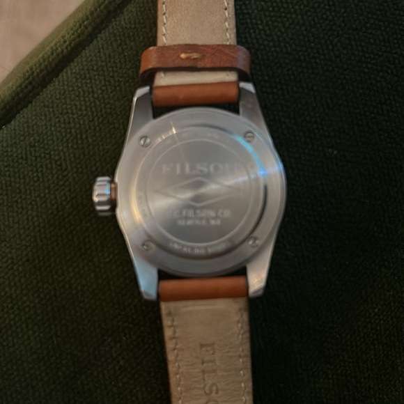 Brown Leather Men's filson Watch